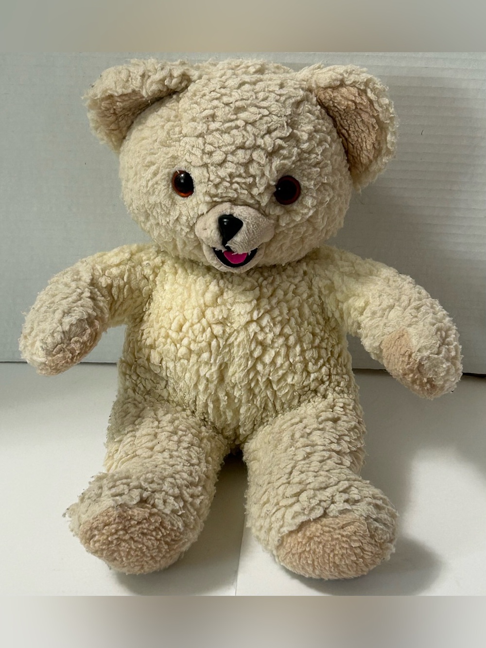 VTG Snuggle Fabric Softener Bear Teddy Plush Russ 1986 Lever Brothers Gift